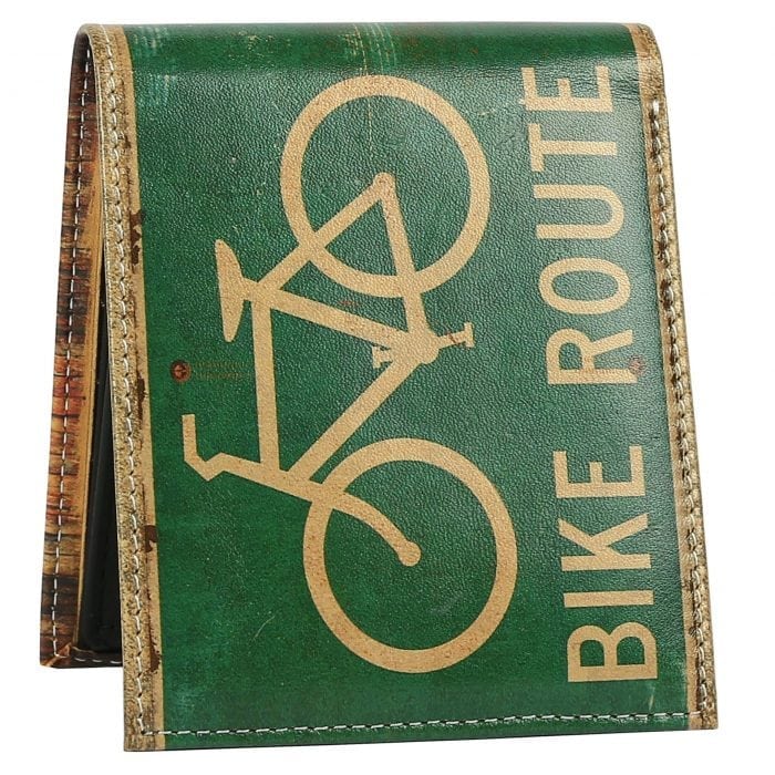 Bike Route Mens Wallet