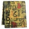 love collage mens wallet