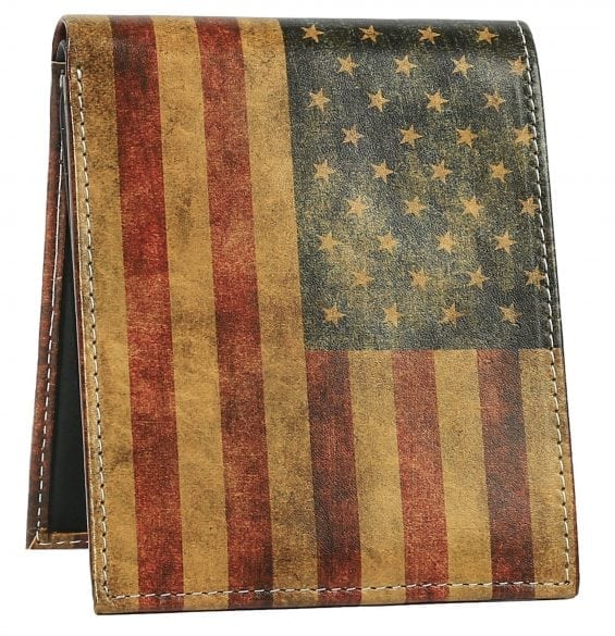 American Flag Mens Wallet