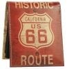 historic route 66 mens wallet