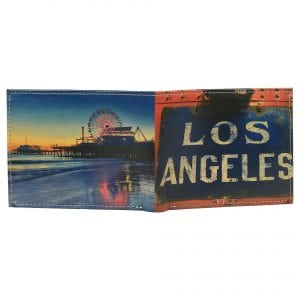 Santa Monica Pier Mens Wallet | United Streets of Art